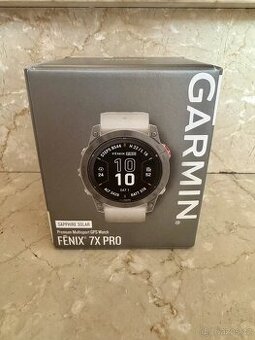 Garmin Fenix 7X Pro Sapphire Solar NOVÝ