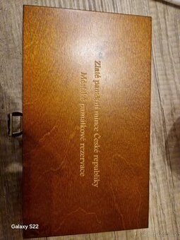 SADA ZLATÝCH MINCÍ 5000 Kč Města ČR