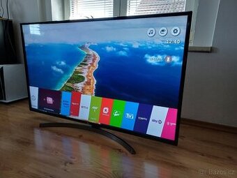 4K Smart TV LG 55UJ634V-úhlopříčka 140cm,Wi-Fi, DVBT2