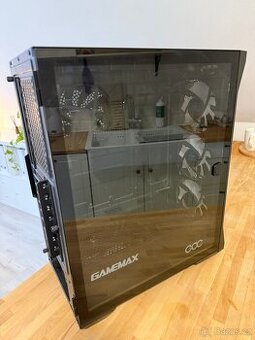 PC skříň GameMax Brufen C1 (4x ARGB fan, Mesh, Sklo) - 1