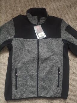 panská pletená softshellová bunda vel. L