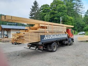 Trámy, Prkna, Latě, Stavební řezivo, dřevo na střechu,