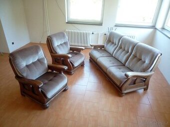 sedací souprava 3+1+1 masiv - holandský nábytek