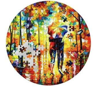 stříbrná mince Couple Under One Umbrella 3 oz jen 499 ks