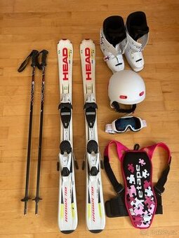 dětský lyžařský komplet pro holku - v moc hezkém stavu