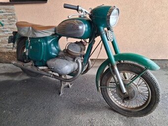 Jawa 350 kyvačka