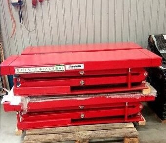 Zapuštěný nůžkový zvedák, 3,5t