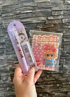 Labubu pentilka a deníček fialový