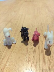 Prodám starou retro hračku pejsci plast - 1