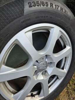 Alu kola orig. Audi, VW 5x112, Continental 235/65/17