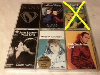 Originální audiokazety ve výborném stavu