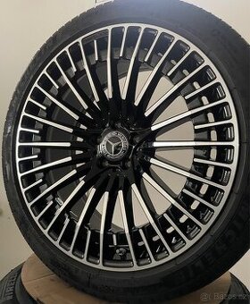 Original letni alu Mercedes EQC n293 r21 pneu 80-90%