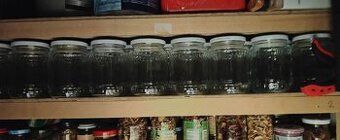 Zavařovací sklenice 0,7l + víčka v myčce umytá