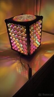 Retro Lampa barevná - točící