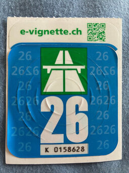 Švýcarská dálniční známka 2026