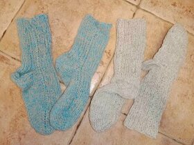 Pletené ponožky 2ks