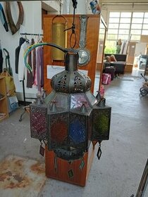 Starožitná Marocká lampa.