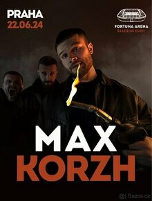 2x lístek Max Korzh v Praze 22.6.2024 (МАКС КОРЖ)