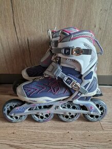 Dámské kolečkové brusle Fila Plume X-Wrap 90
