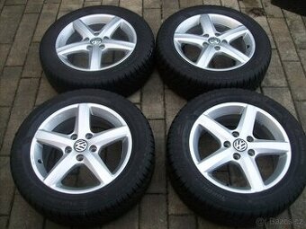 zimní alu kola original VW Golf 7 205.55.16" 99%