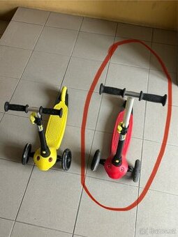 Červená koloběžka Oxelo B1