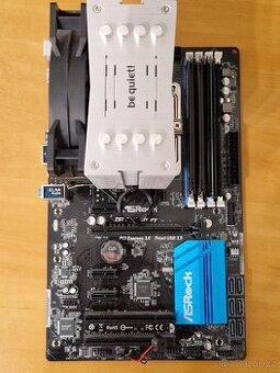Z97, LGA1150, i5-4670, 16GB RAM, chladič bequiet