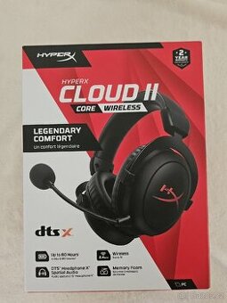 Herni bezdratova sluchatka HyperX Cloud II, zaruka