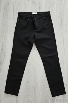 Nové černé kalhoty Mango vel. 38