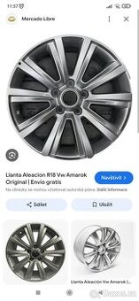 Koupím alu disk VW Amarok R18"