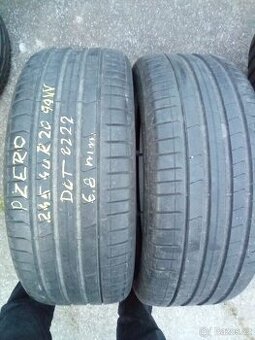 2 ks Pirelli p zero 245/40/20