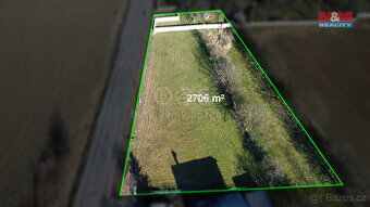 Prodej pozemku k bydlení, 2706 m², Ostrava-Polanka n. Odrou