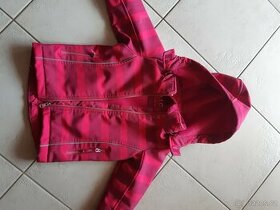 softshellová bunda zateplená vel. 98/108 Tchibo