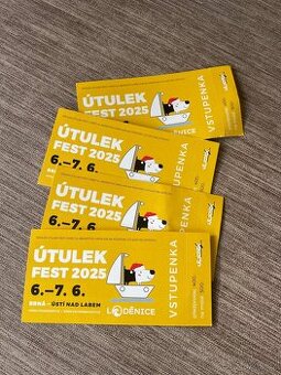 Vstupenky, lístky na Útulek Fest 2025