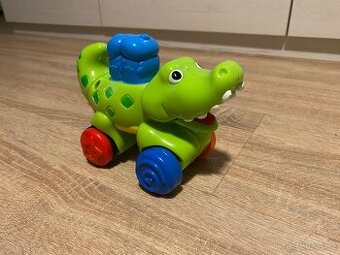 Fischer Price chodící krokodýl
