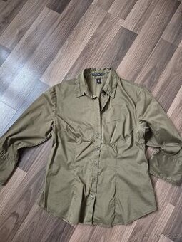 Dámská khaki košile H&M vel.40