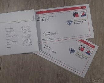 2x vstupenka Hrady Cz
