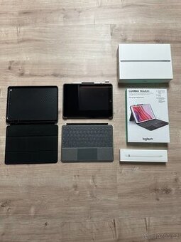 iPad 9. generace + Apple Pencil + Logitech klávesnice – TOP