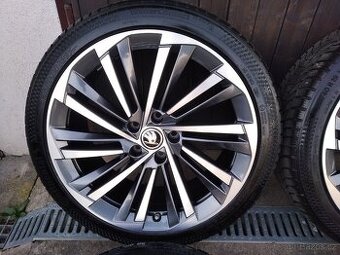 Zimní alu sada Škoda Superb IV 19" 5x112