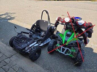 Dětská Elektro buggy Sunway Go-kart NITRO 1000W