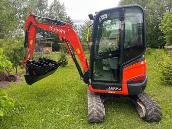 Kubota u27-4 Minibagr 2,7T + 3x lžíce