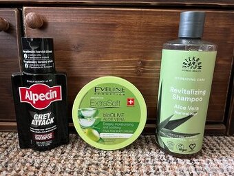 Sada kosmetiky - 2x šampon a krém Bio Olive Aloe Vera