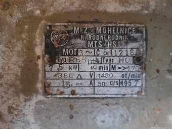 Elektromotor MEZ Mohelnice