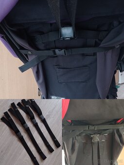 Pásek sed, úchyty na tašku, prodloužení pásů, ceny od