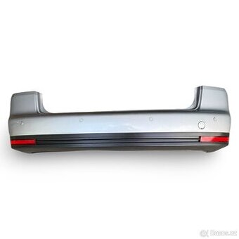 Zadní nárazník stříbrná metalíza LA7W VW Touran 1T r.v. 2009