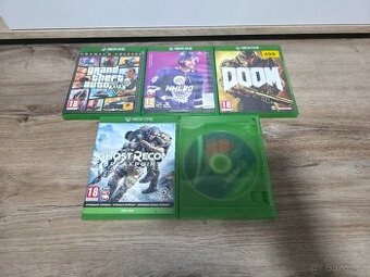 Sada her na Xbox One, různé druhy