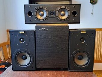 2x regálovka + centr + subwoofer JAMO