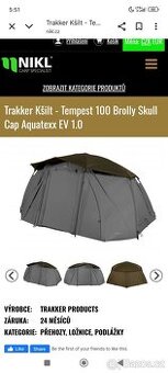 Scul cap Tempest brolly 100 Ev