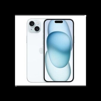 Apple iPhone 15 128GB Blue, PERFEKTNÍ STAV