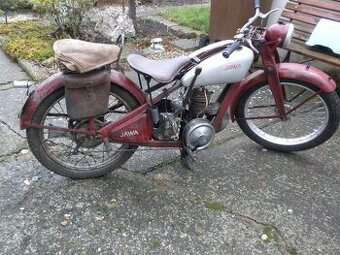 JAWA VILLIERS r.v.1934 bez dokladů dlouhá léta na půdě