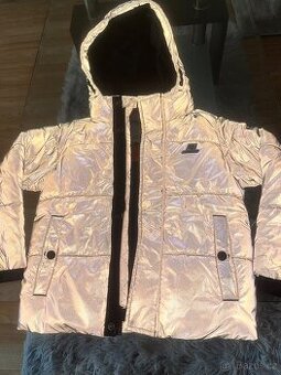 Dětská zimní bunda reflexní